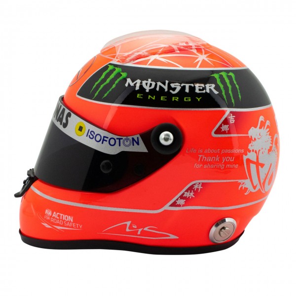 Michael Schumacher Final Helm GP Formel 1 2012 1:2