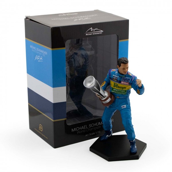 Michael Schumacher Figur Zweite F1 Weltmeisterschaft 1995 1:10