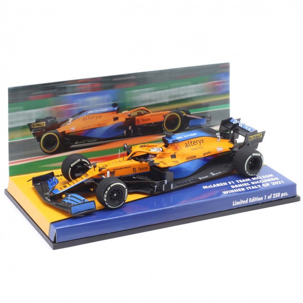 Daniel Ricciardo McLaren F1 Team Formel 1 Gewinner Italien GP 2021 1:43