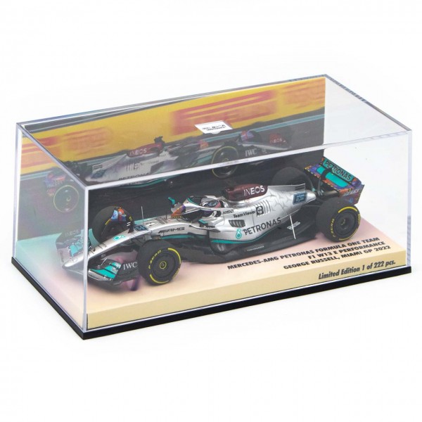 George Russell Mercedes AMG Petronas W13 Formel 1 Miami GP 2022 1:43