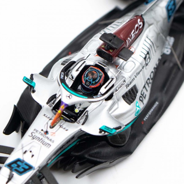 George Russell Mercedes AMG Petronas W13 Formel 1 Miami GP 2022 1:43