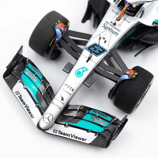 George Russell Mercedes AMG Petronas W13 Formel 1 Miami GP 2022 1:43