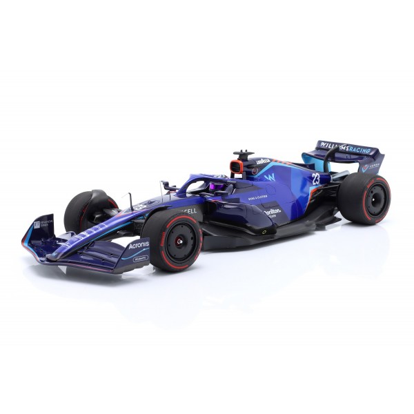 Alexander Albon Williams Racing FW44 Formel 1 Bahrain GP 2022 1:18