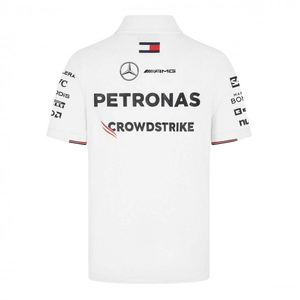 Mercedes-AMG Petronas Team Poloshirt weiß