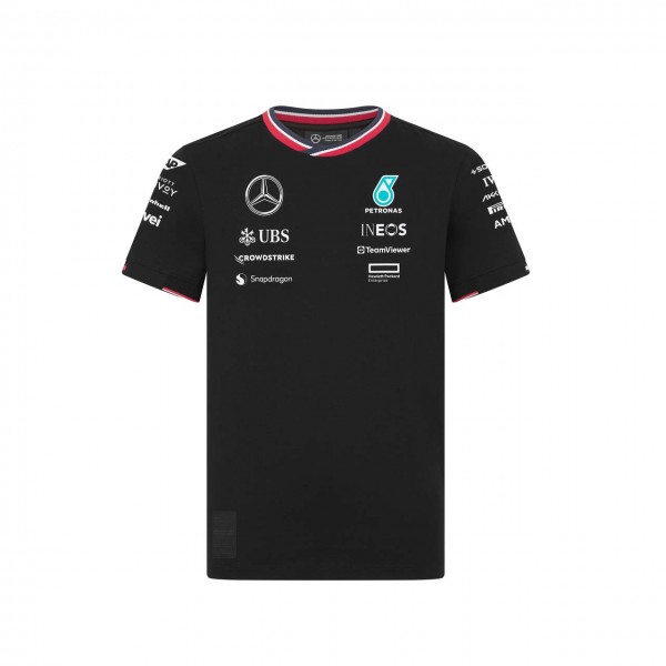 Mercedes-AMG Petronas Kinder Team T-Shirt schwarz