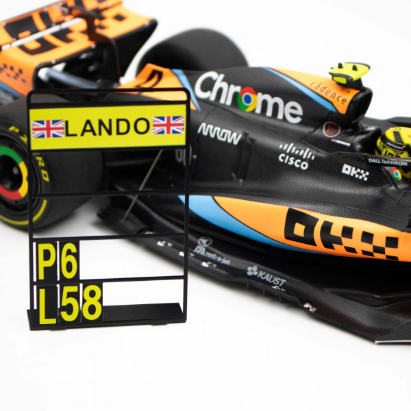 Lando Norris McLaren F1 Team MCL60 Formel 1 Australien GP 2023 1:18