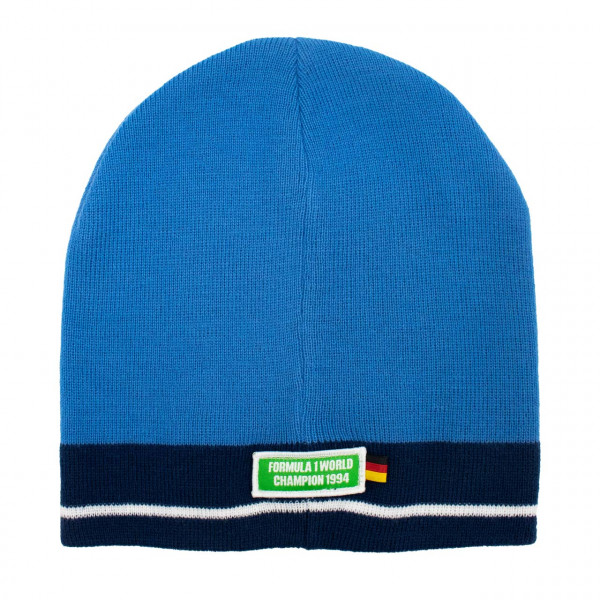 Michael Schumacher Beanie World Champion 1994 blau